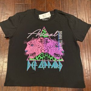 New Never Worn Def Leppard Women's T-Shirt